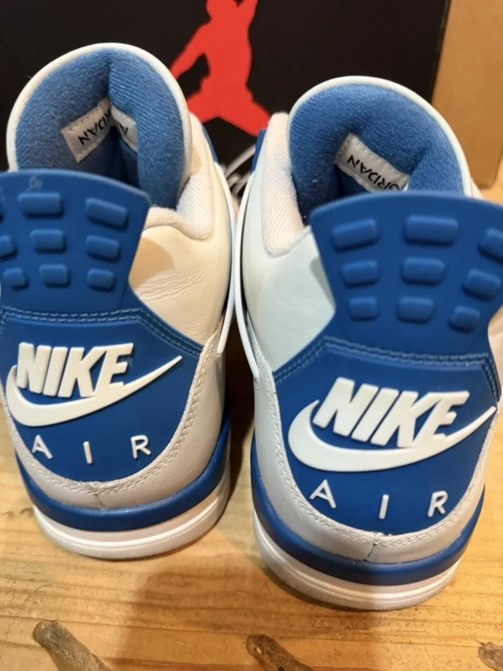 New Air Jordan 4 Military Blue 2024 Sneakers  FV5029-141 Men’s Size 11